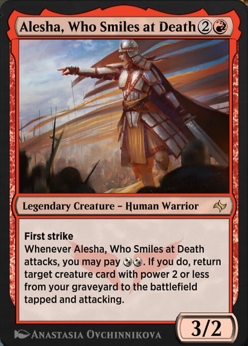 Alesha, Who Smiles at Death (EA1)