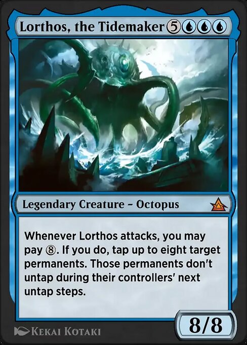Lorthos, the Tidemaker magic the gathering card art