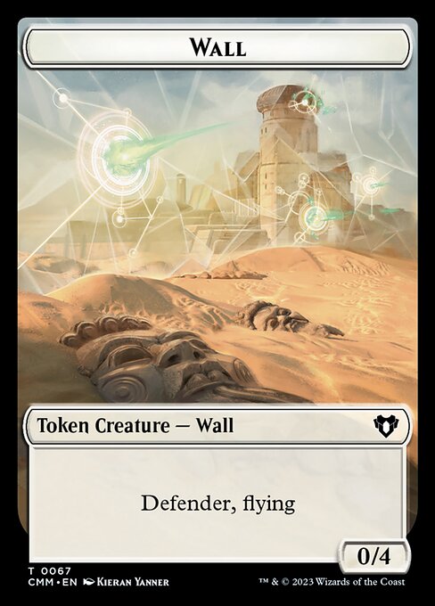 Wall (Commander Masters Tokens #67)