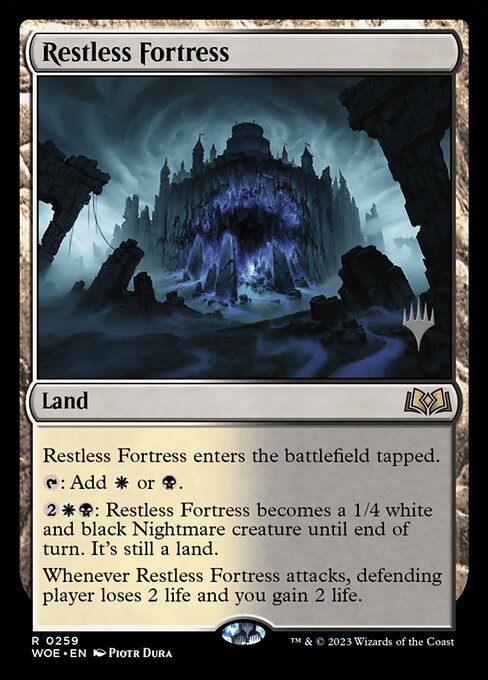 Restless Fortress (Wilds of Eldraine Promos #259p)