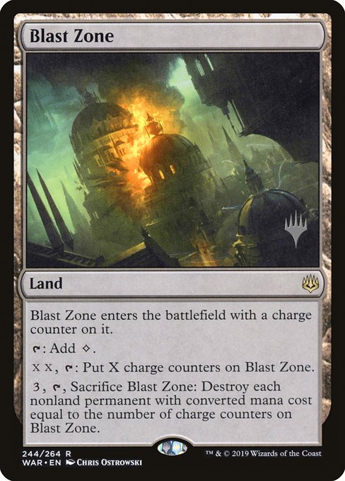 Blast Zone (War of the Spark Promos #244p)