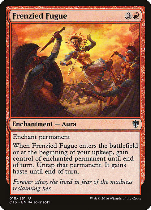 Frenzied Fugue (Commander 2016 #18)