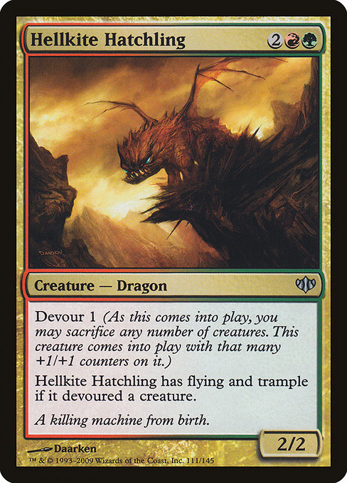 Hellkite Hatchling (Conflux #111)
