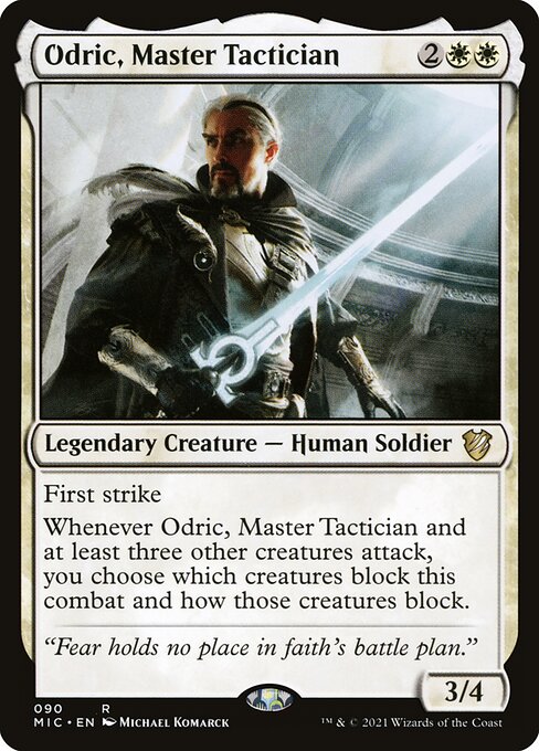 Odric, maître tacticien|Odric, Master Tactician