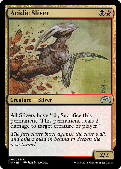 Acidic Sliver (tpr) 206