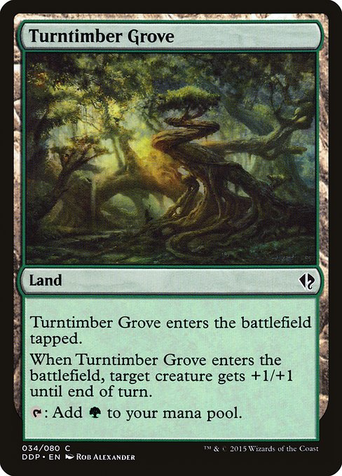 Turntimber Grove (Duel Decks: Zendikar vs. Eldrazi #34)