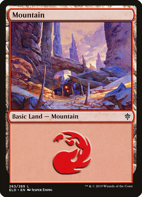 Mountain (Throne of Eldraine #263)