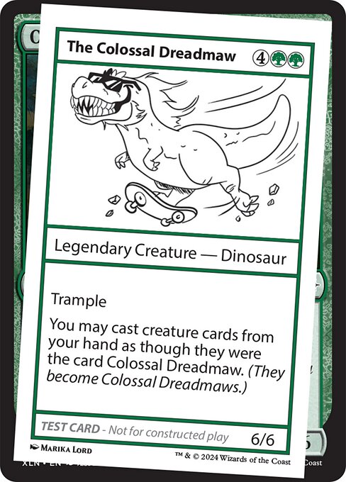 The Colossal Dreadmaw card