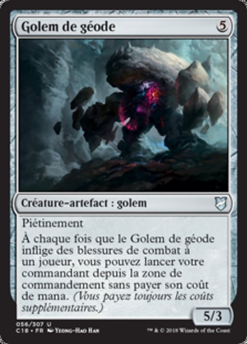 Geode Golem (Commander 2018 #56)