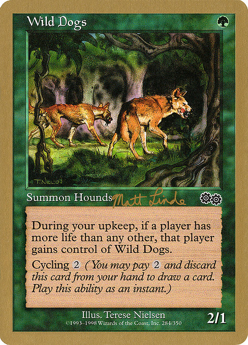 Wild Dogs (World Championship Decks 1999 #ml284)