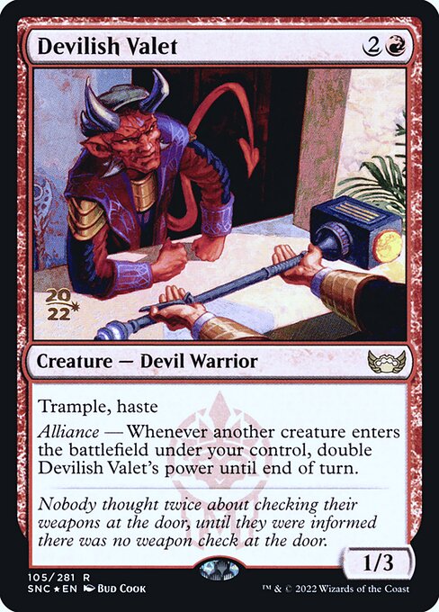 Diable valet|Devilish Valet