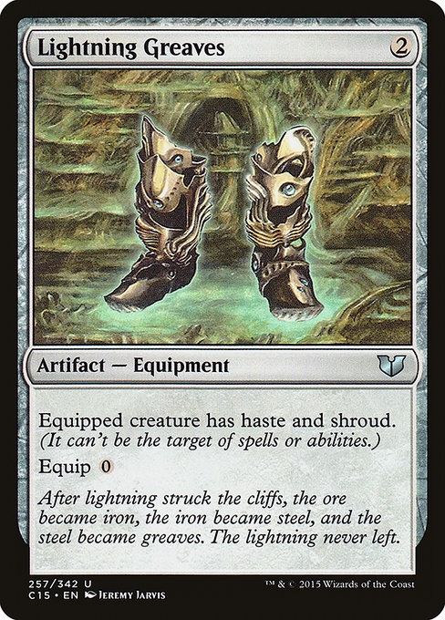 Lightning Greaves (Commander 2015 #257)