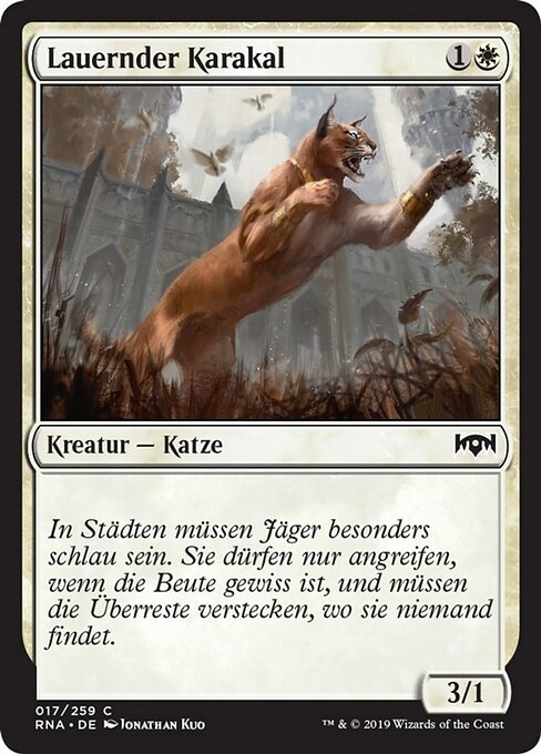 Prowling Caracal (Ravnica Allegiance #17)