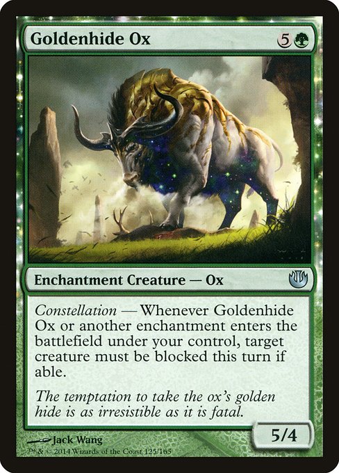 Goldenhide Ox (Journey into Nyx #125)