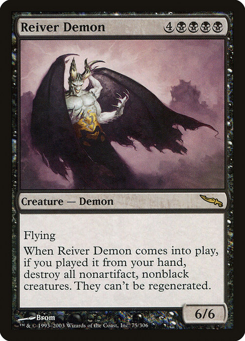 Reiver Demon (Mirrodin #75)