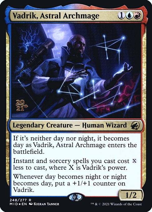 Vadrik, Astral Archmage (Innistrad: Midnight Hunt Promos #248s)