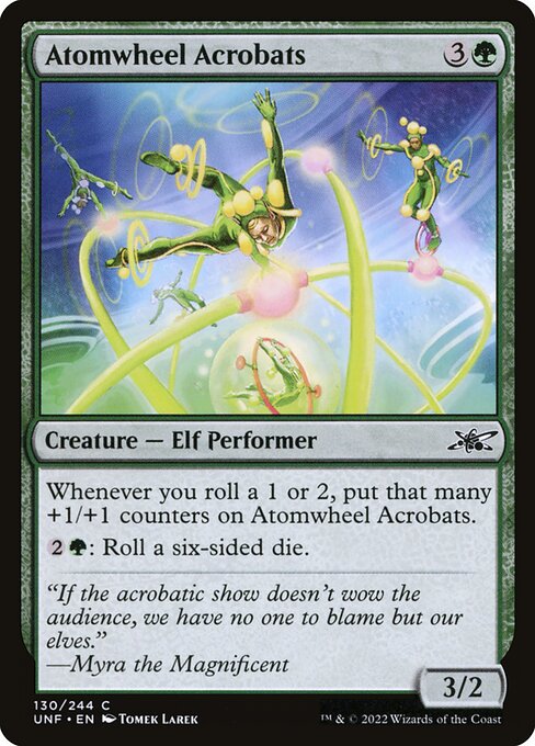 Atomwheel Acrobats (Unfinity #130)
