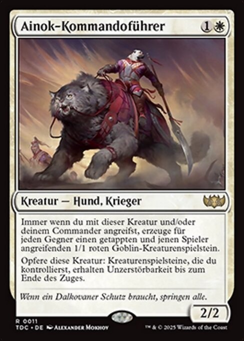 Ainok-Kommandoführer