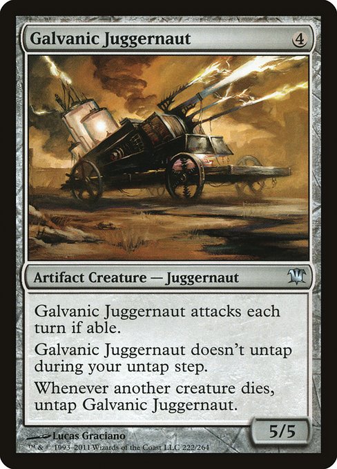 Djaggernaut zingant|Galvanic Juggernaut