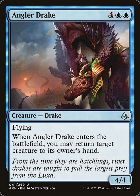 Angler Drake (Amonkhet #41)