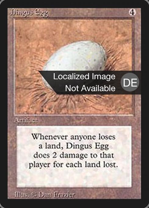 Dingus Egg (Foreign Black Border #244)