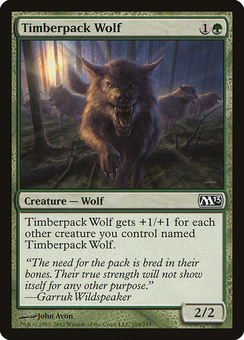 Timberpack Wolf card image