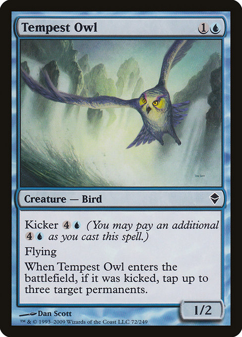 Tempest Owl (Zendikar #72)