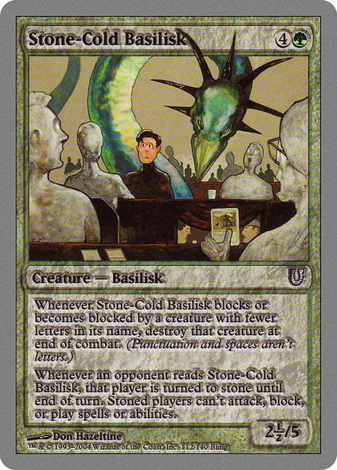 Stone-Cold Basilisk card image