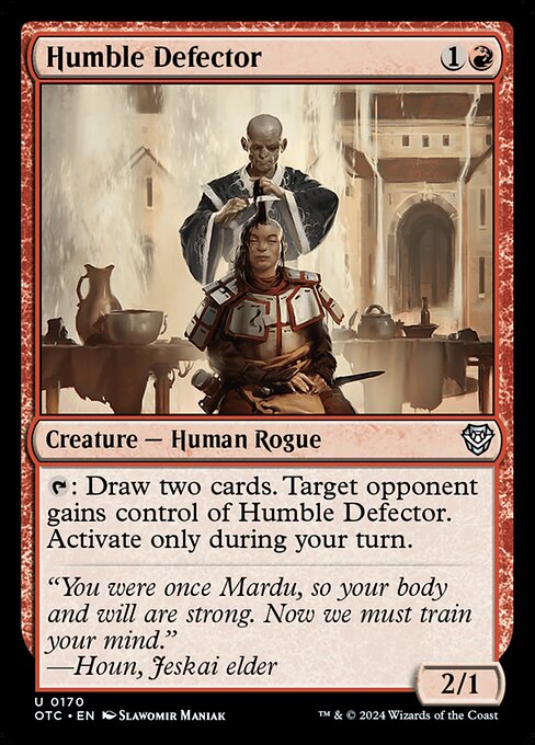 Humble Defector (otc) 170