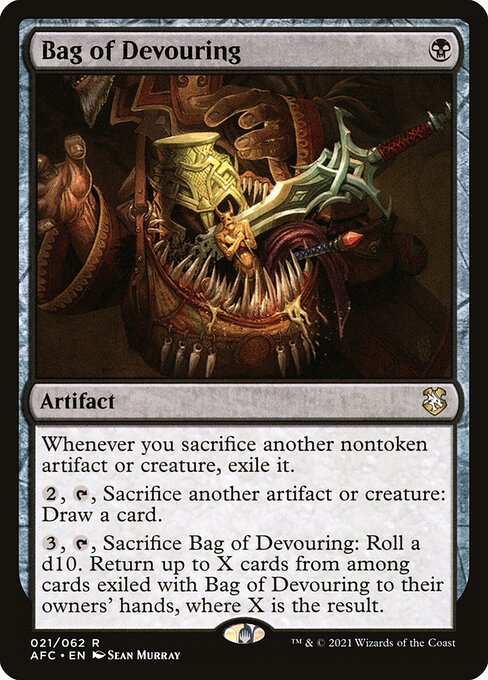 Bag of Devouring (Forgotten Realms Commander #21)