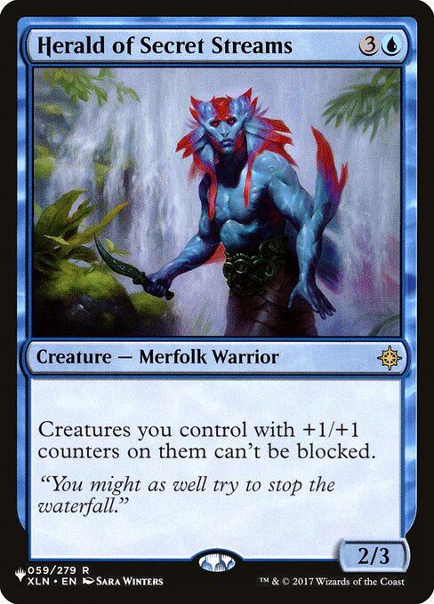 Herald of Secret Streams (The List #XLN-59)