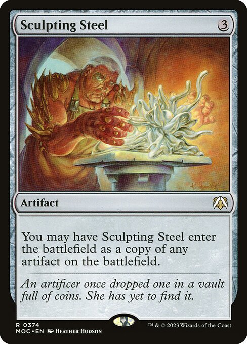Sculpting Steel (March of the Machine Commander #374)