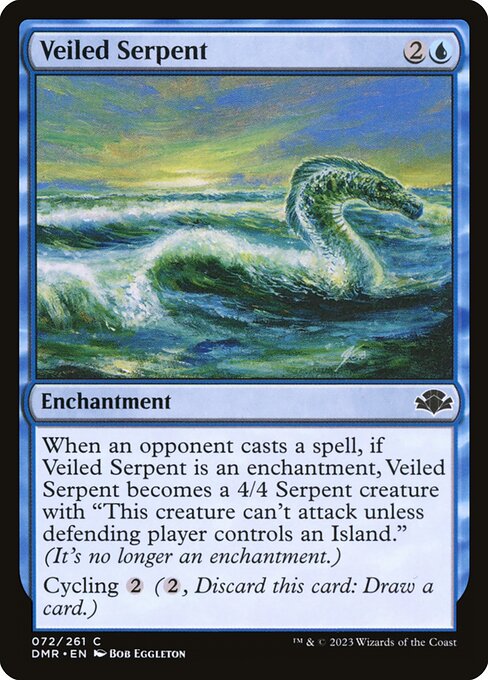 Veiled Serpent (Dominaria Remastered #72)