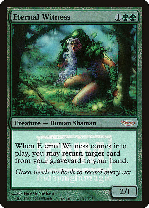Eternal Witness (Friday Night Magic 2008 #3)