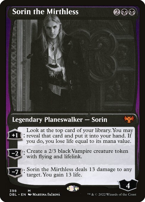 Sorin the Mirthless (DBL)