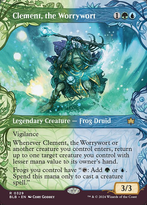 Clement, the Worrywort (Bloomburrow #329)