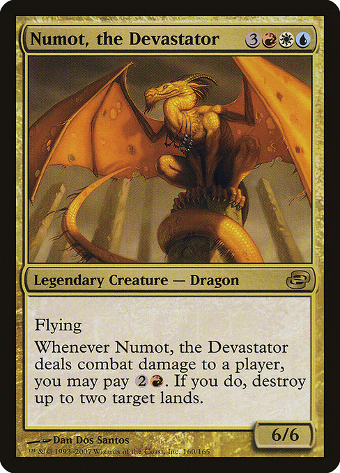 Numot, the Devastator (Planar Chaos #160)