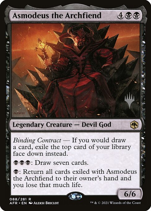 Asmodeus the Archfiend (Adventures in the Forgotten Realms Promos #88p)