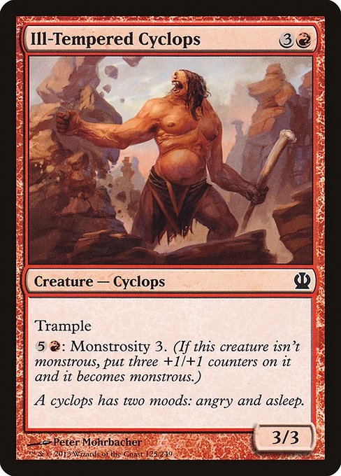 Cyclope irascible|Ill-Tempered Cyclops