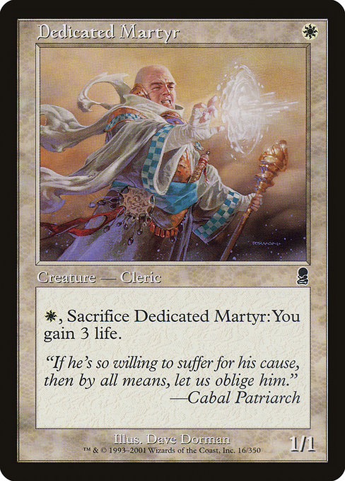 Dedicated Martyr (Odyssey #16)