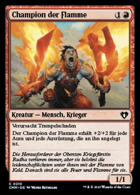 Champion of the Flame (Commander Masters #210)