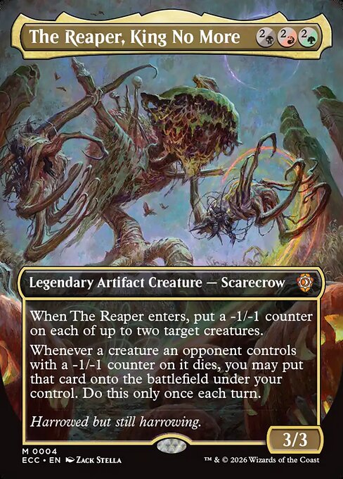 The Reaper, King No More card