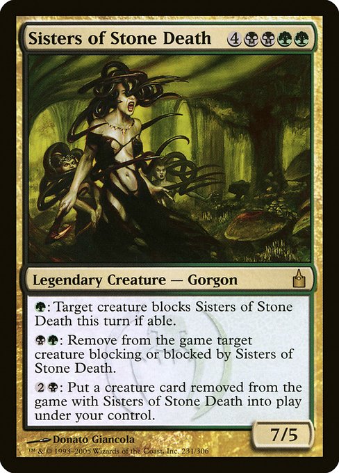 Sisters of Stone Death card image