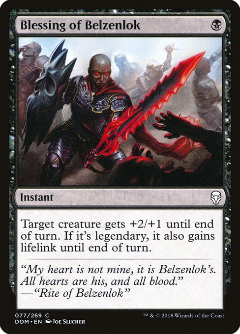 Blessing of Belzenlok card image