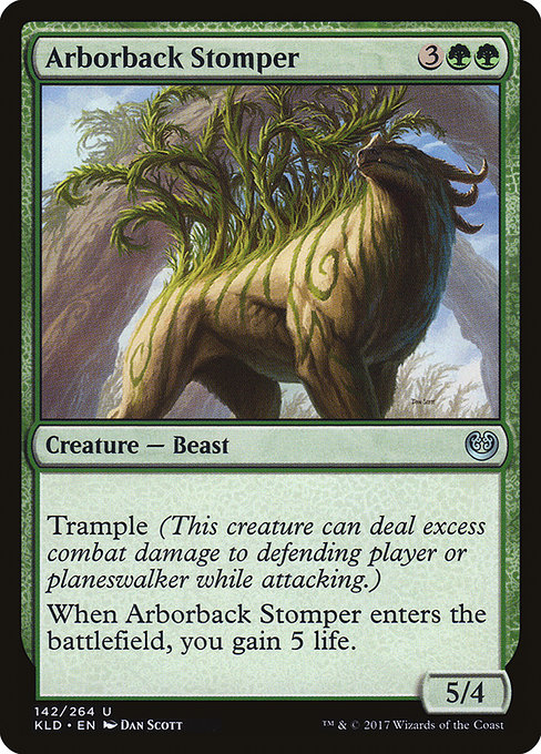 Arborback Stomper (Kaladesh #142†)