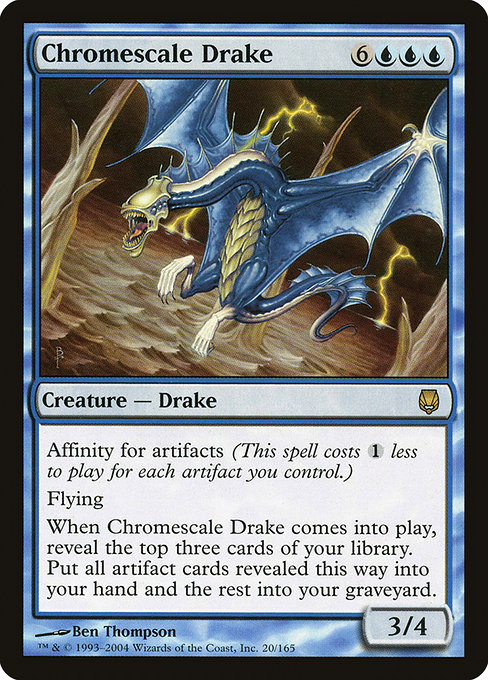 Chromescale Drake (Darksteel #20)