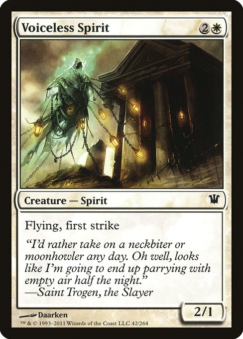 Voiceless Spirit (Innistrad #42)