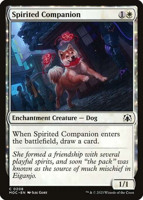 Spirited Companion (March of the Machine Commander #208)
