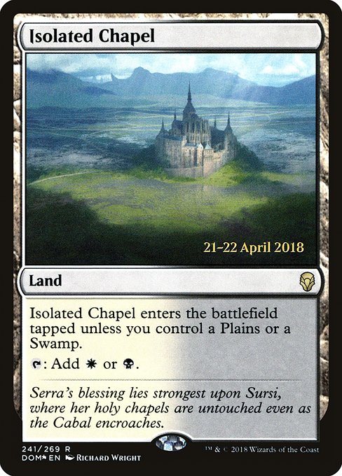 Isolated Chapel (Dominaria Promos #241s)