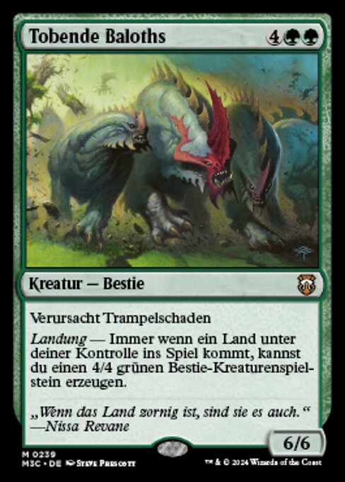 Rampaging Baloths (Modern Horizons 3 Commander #239)